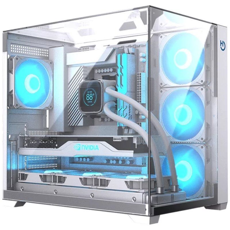 Hiditec SKY Semitower Gaming Box / White