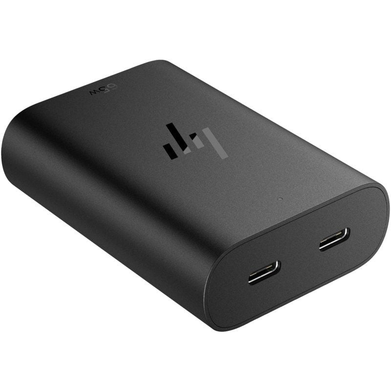 Adaptador de CA USB-C Gan HP para portátil, 65 W, automático, T…