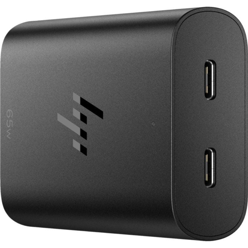 Adaptador de CA USB-C Gan HP para portátil, 65 W, automático, T…
