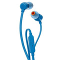 JBL Tune 110 In-Ear Headphones / with Microphone / 3.5mm Jack / Blue