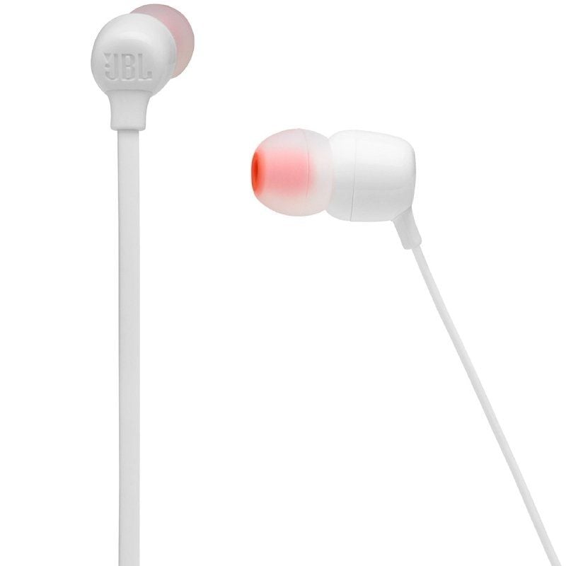 Auscultadores Intra-auriculares sem Fios JBL Tune 125BT / com Microfone / Bluetooth / Branco