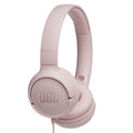 JBL Tune 500 Headphones / with Microphone / 3.5mm Jack / Pink