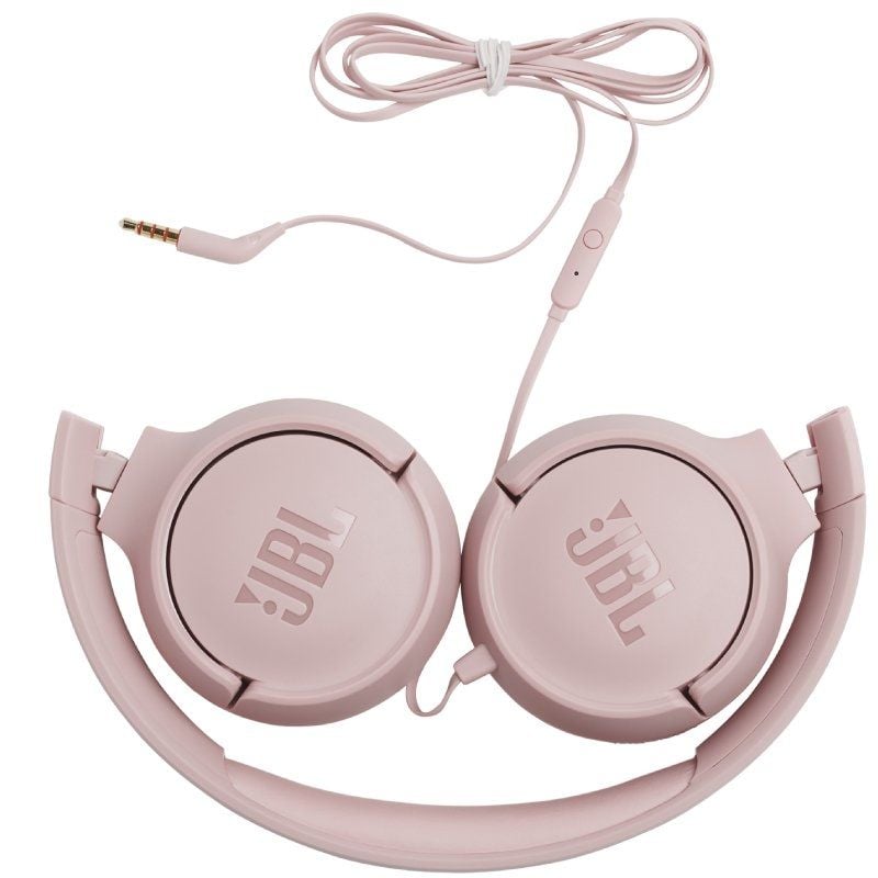 JBL Tune 500 Headphones / with Microphone / 3.5mm Jack / Pink
