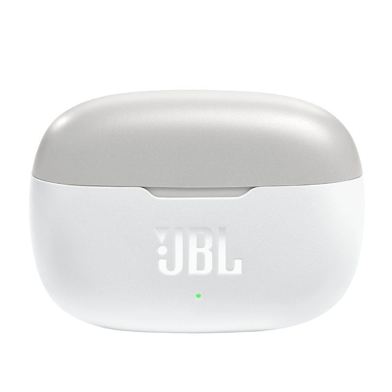 Auscultadores Bluetooth JBL Wave 200TWS com Estojo de Carregamento / 5h de Autonomia / Branco