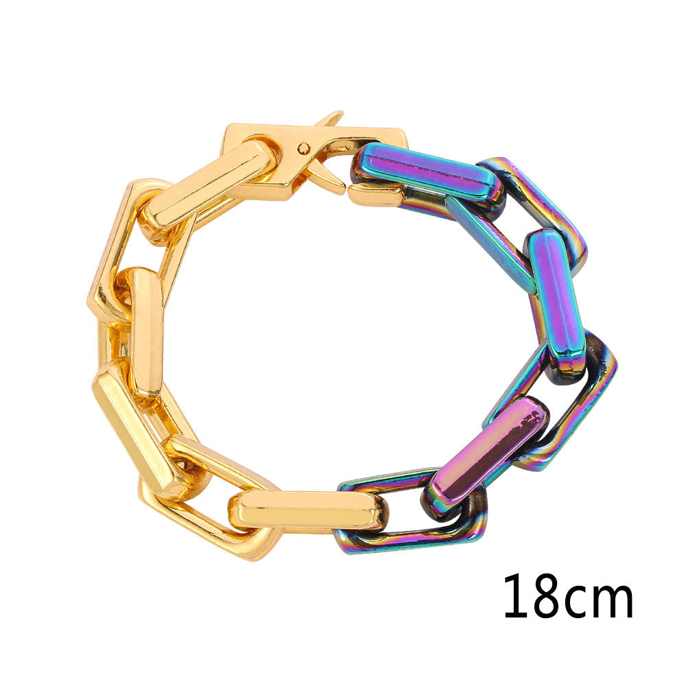 Pulseira com Elo Cubano