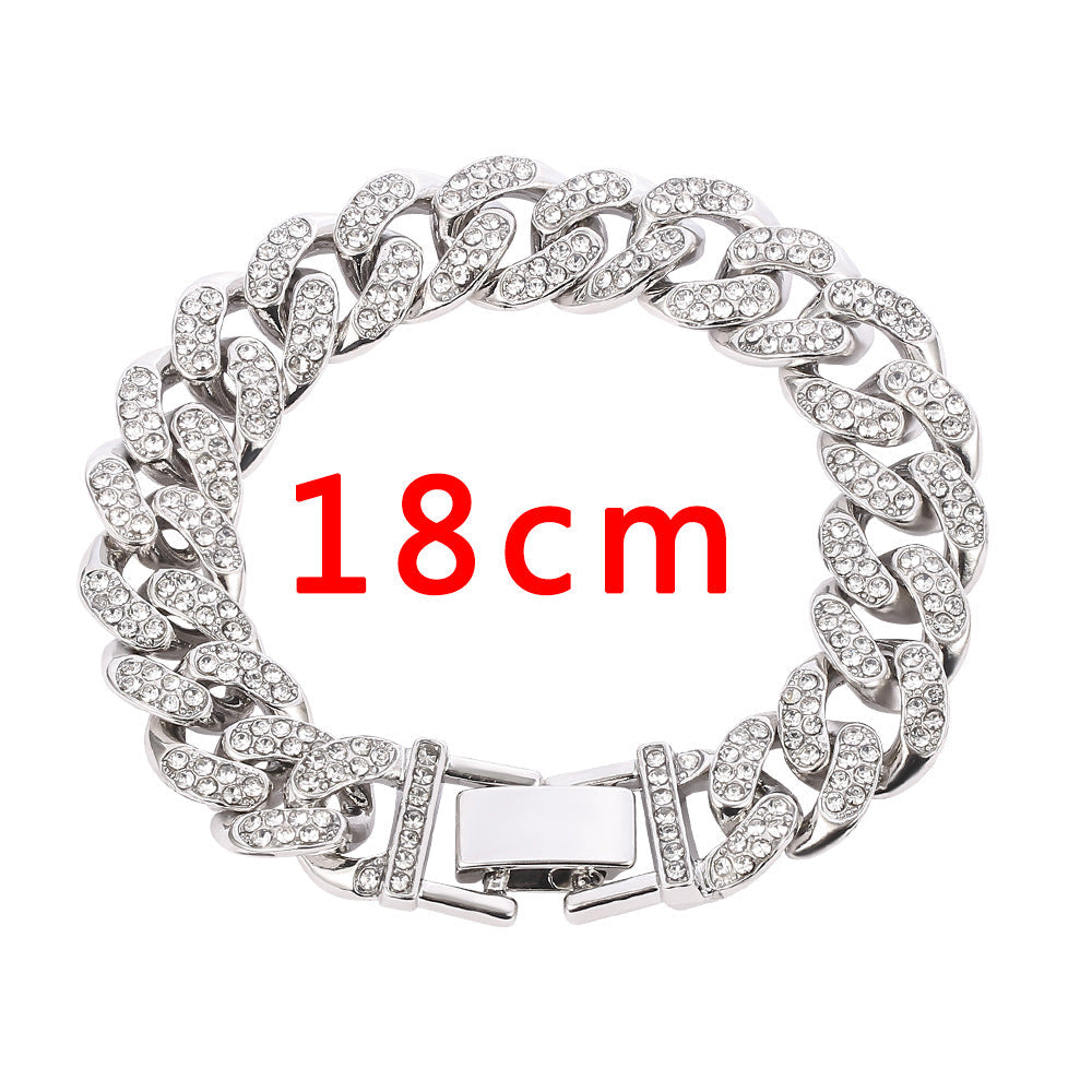 Pulseira com Elo Cubano