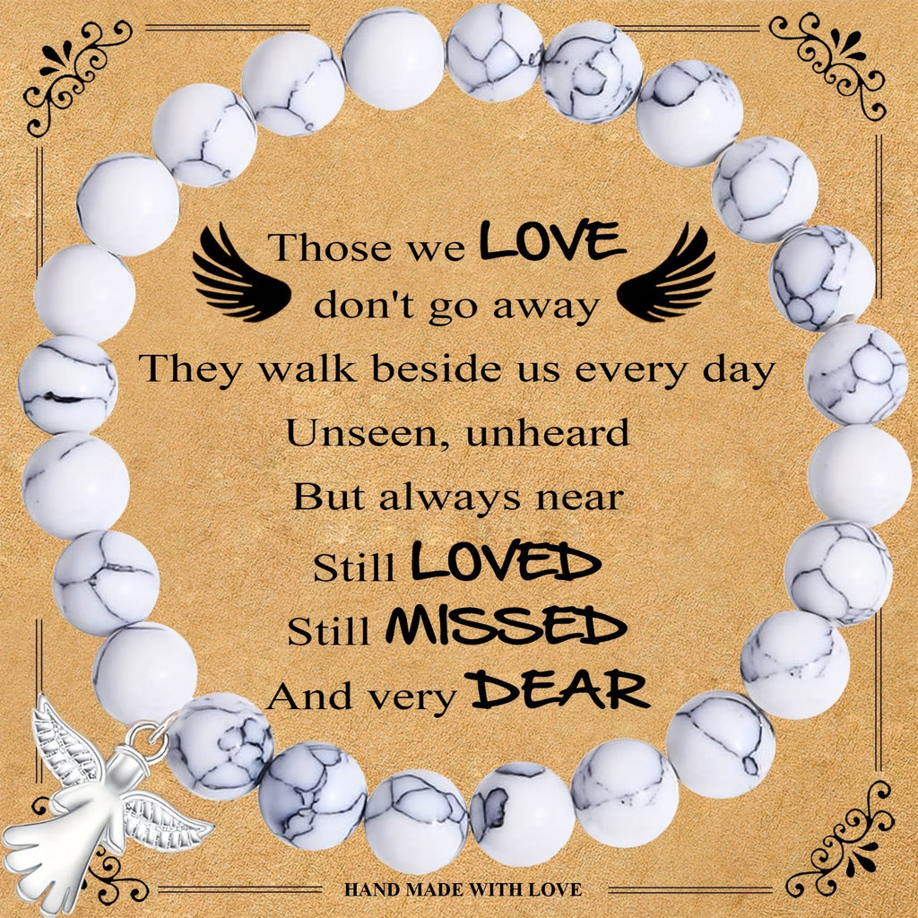 Pulsera de ángel en piedra natural