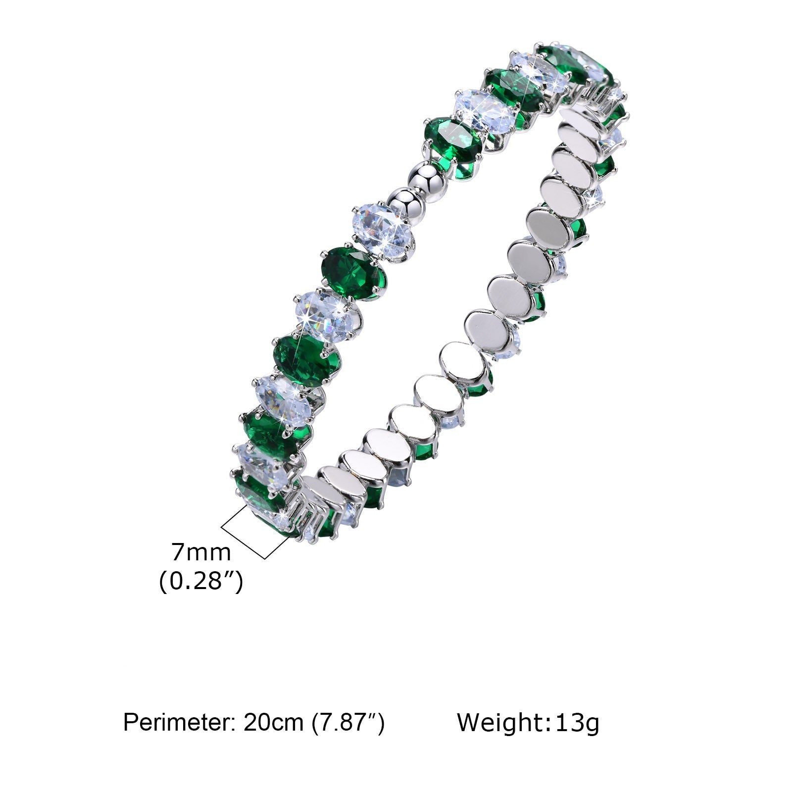 Pulseira com Zircônia