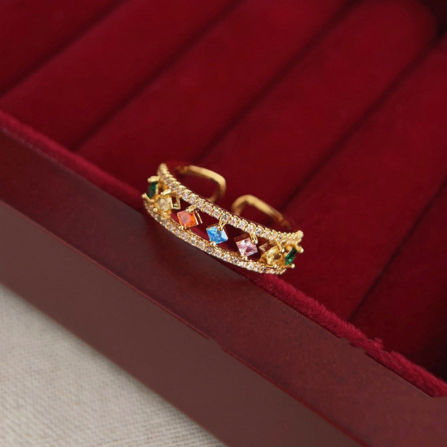 Ring with Cubic Zirconia