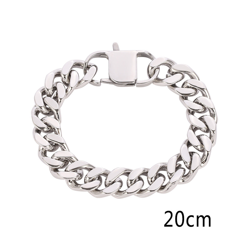 Pulseira com Elo Cubano