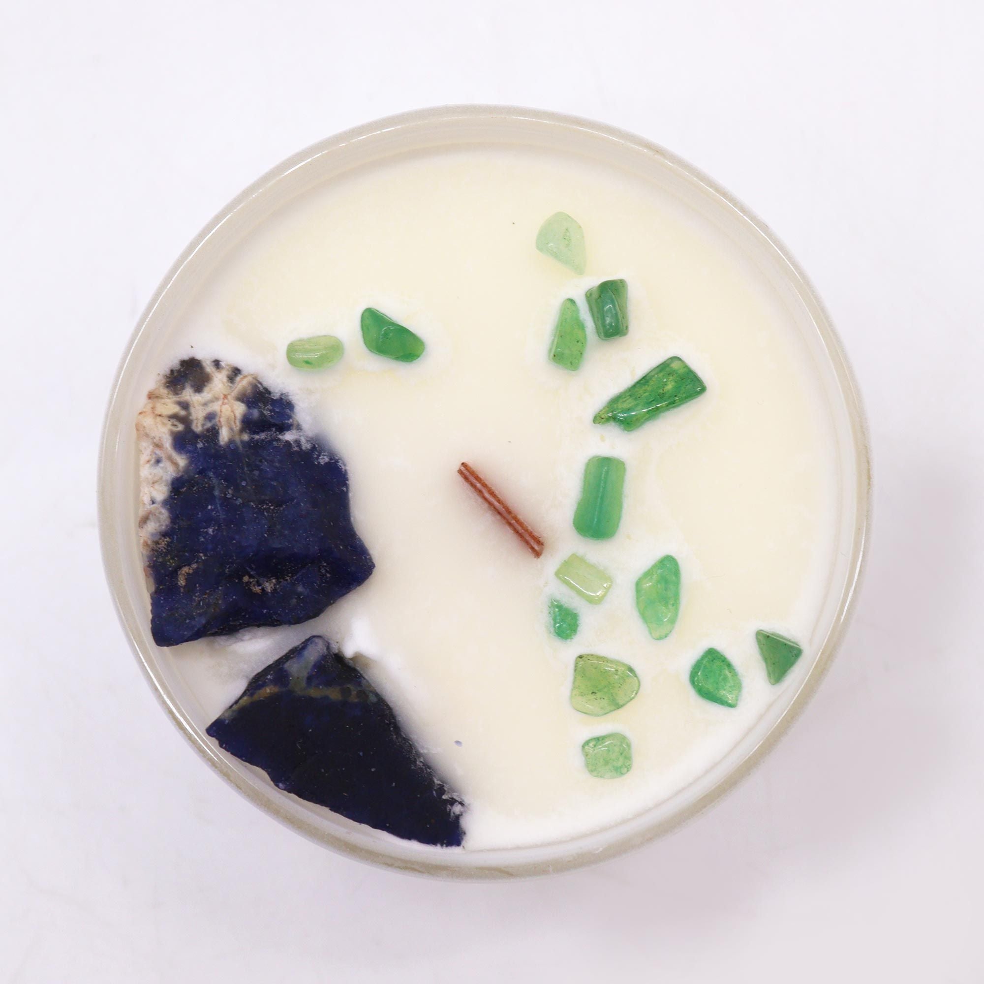 Vela de Cristal de Chakra - Chakra Garganta