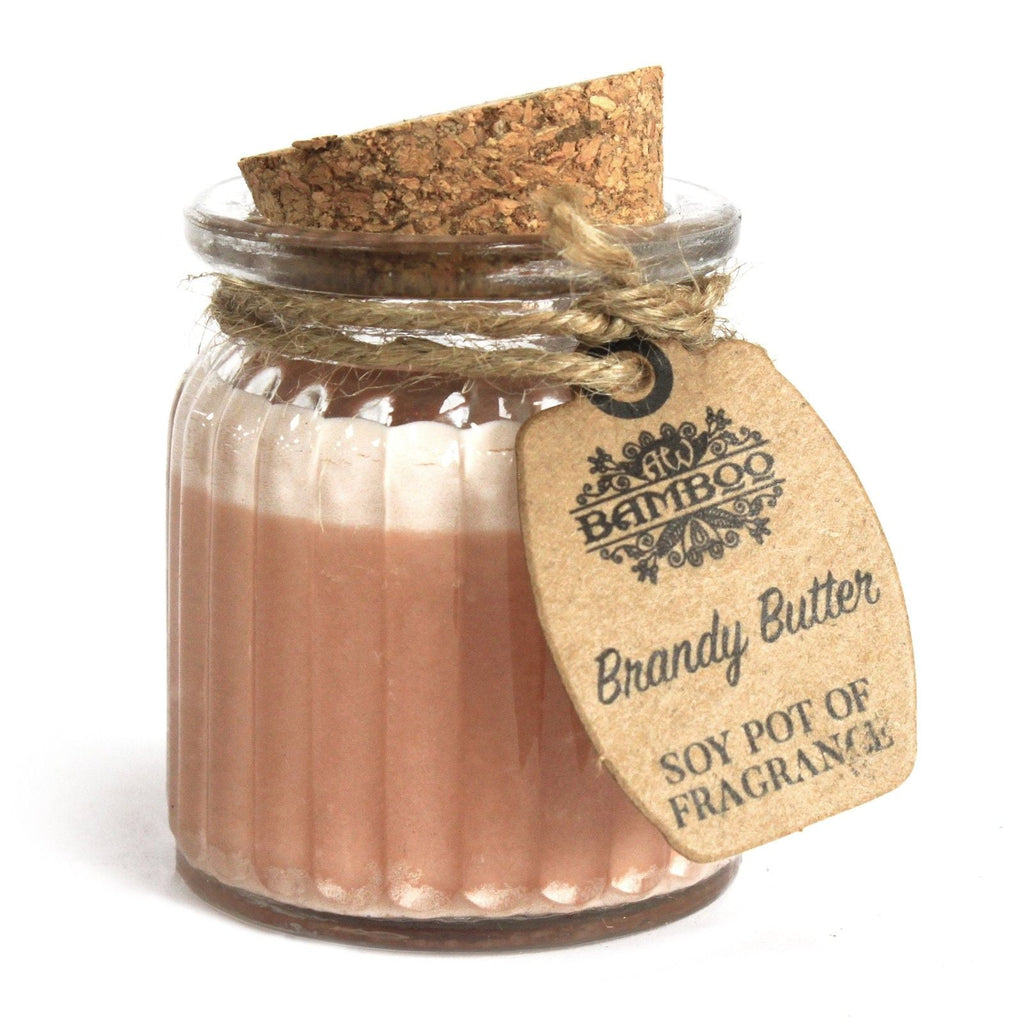 Soy Wax Candle - Brandy Butter