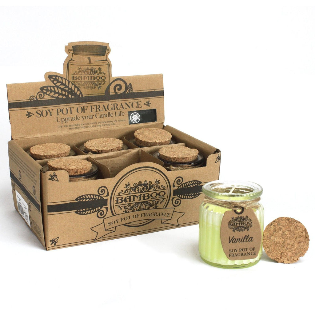 Vela de Cera de Soja - Baunilha