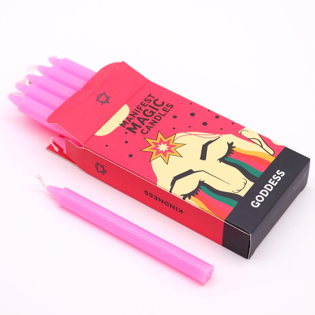 Velas mágicas Manifest (paquete de 12) - Rosa