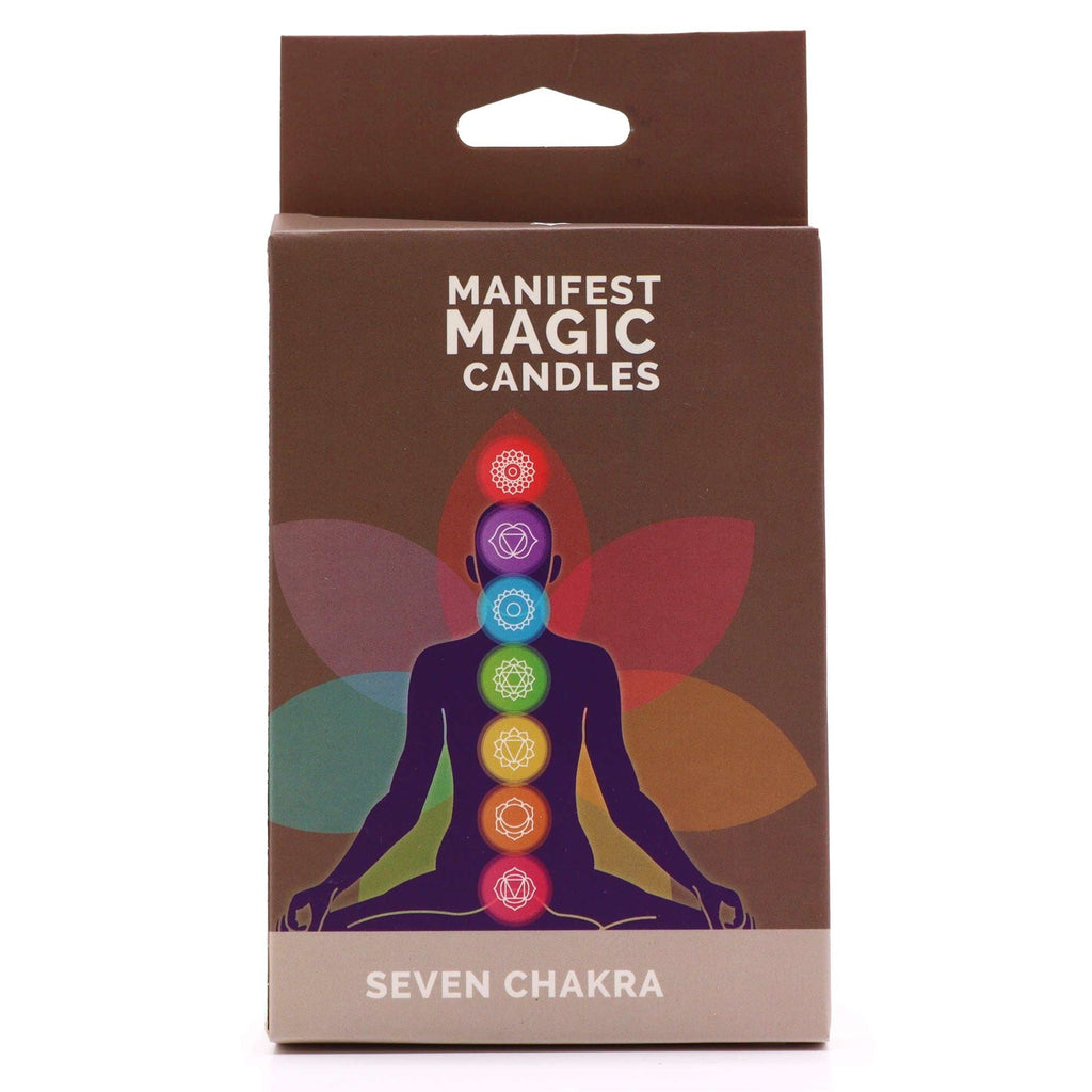 Velas Manifest dos Sete Chakras (pack de 7)