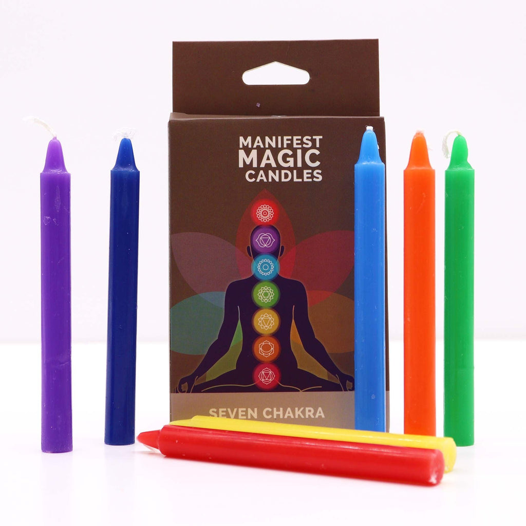 Velas Manifest dos Sete Chakras (pack de 7)