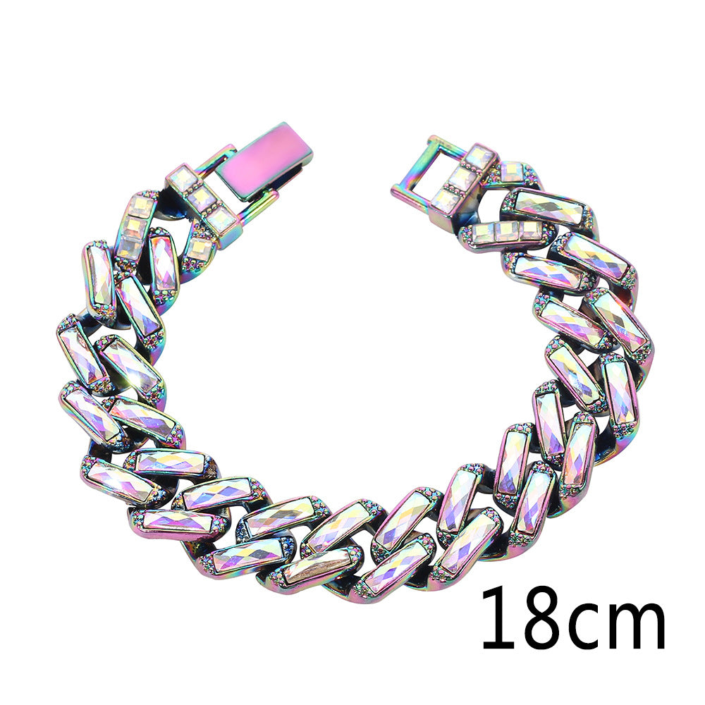 Pulseira com Elo Cubano