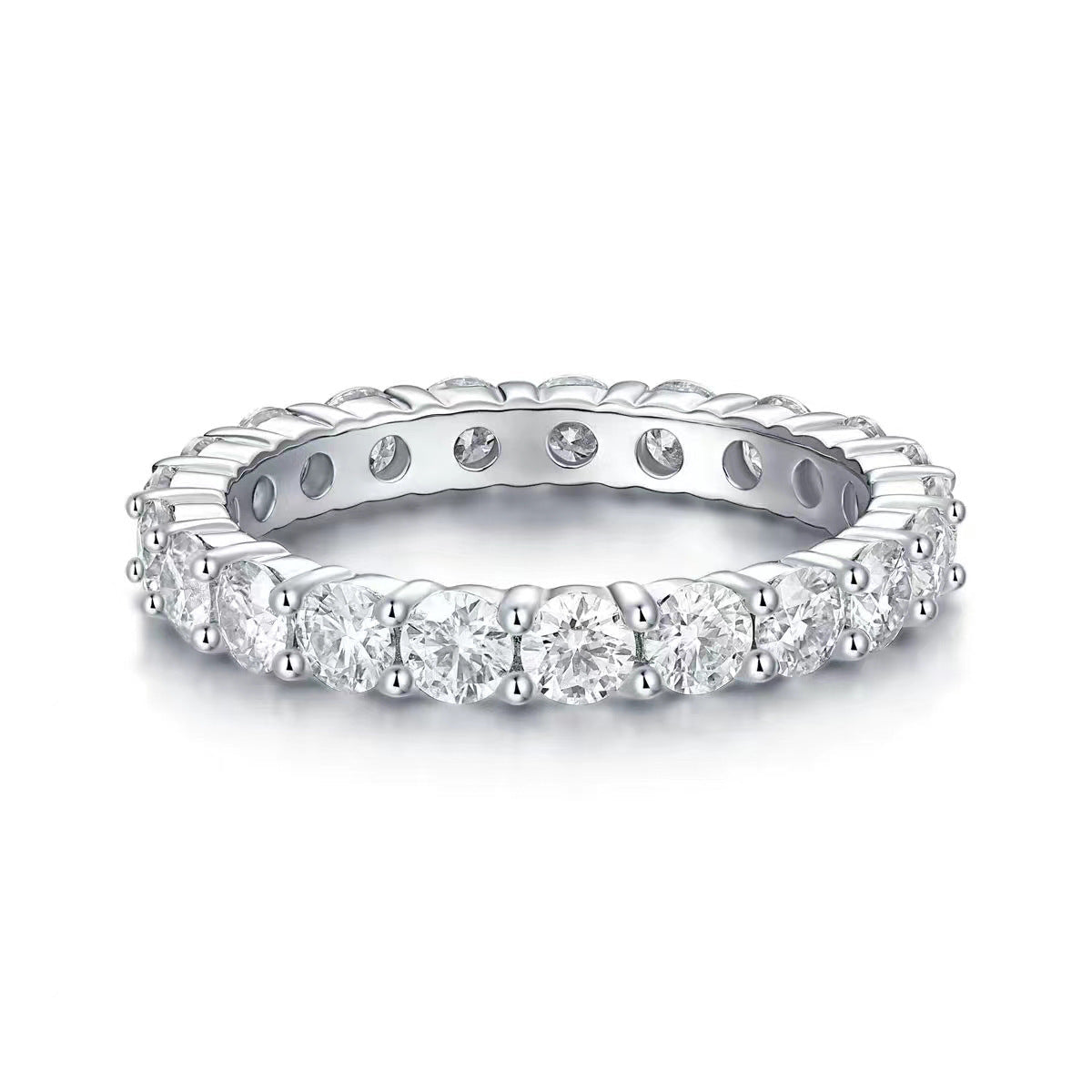 Eternity Ring with Cubic Zirconia