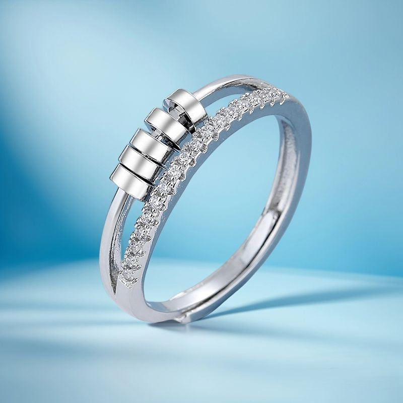 Rotating Ring with Cubic Zirconia