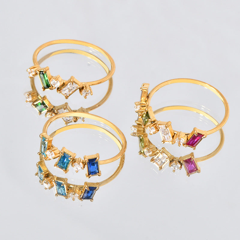 Ring with Cubic Zirconia