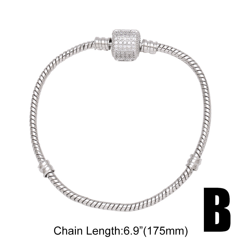 Pulseira com Pendente de 26 Letras