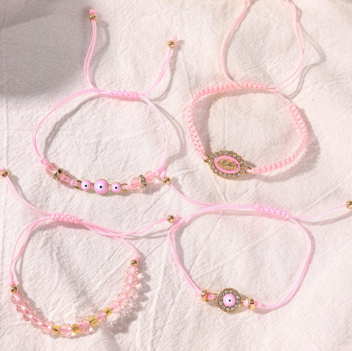 Set of 4 Our Lady Bracelets