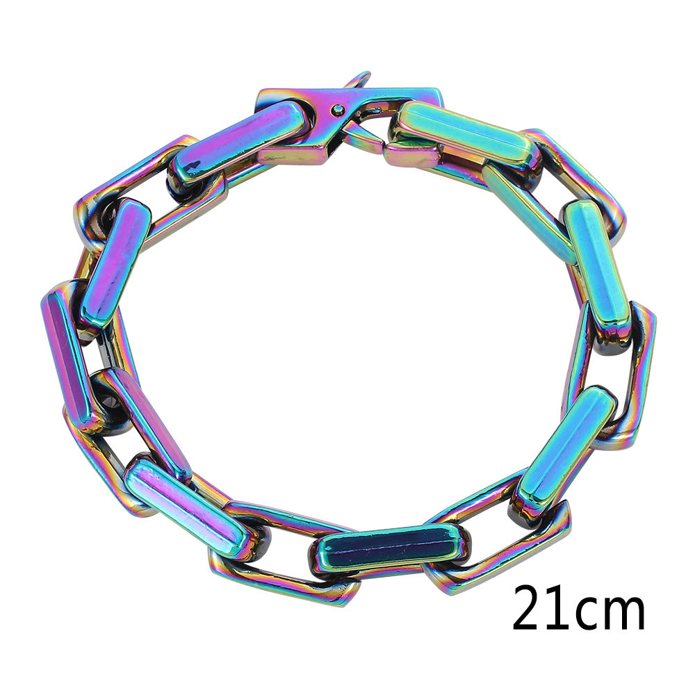 Pulseira com Elo Cubano