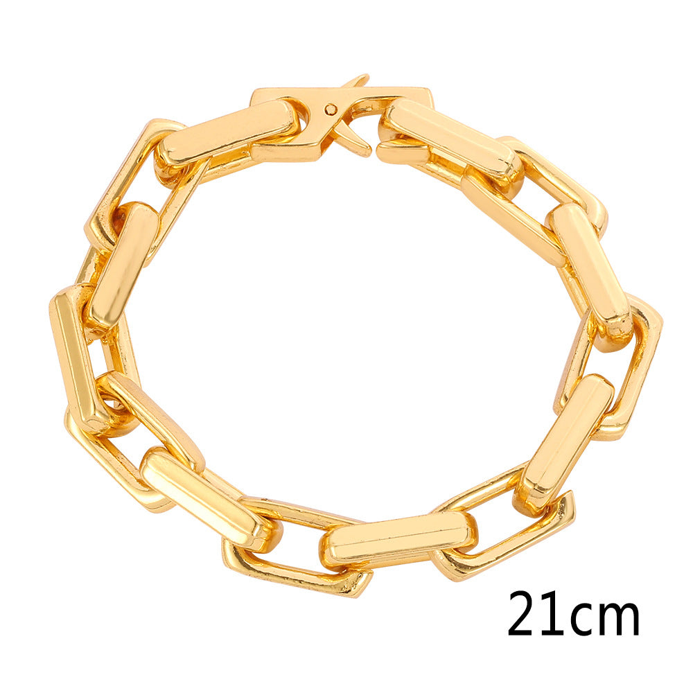 Pulseira com Elo Cubano