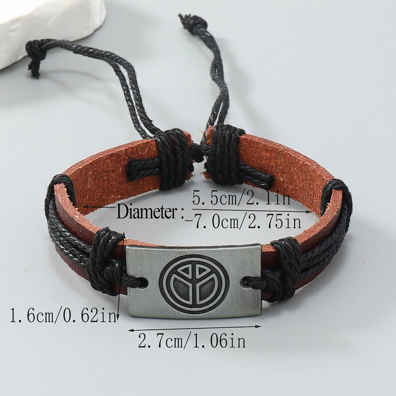 Retro Leather Bracelet
