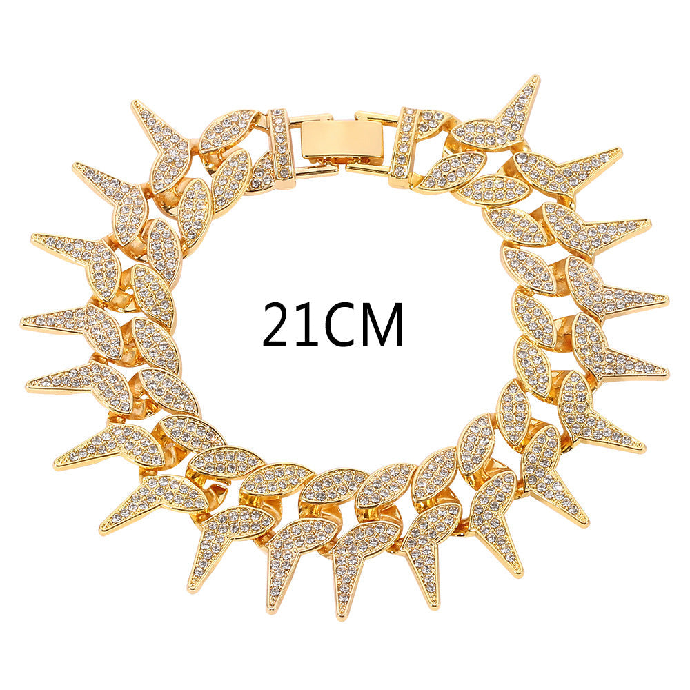 Pulseira com Elo Cubano