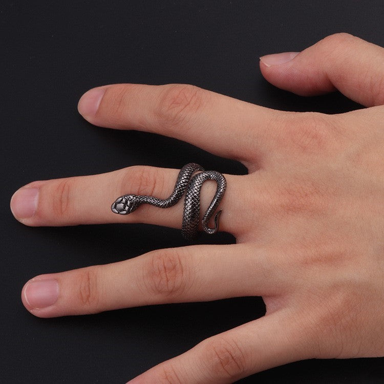 Snake Punk Ring