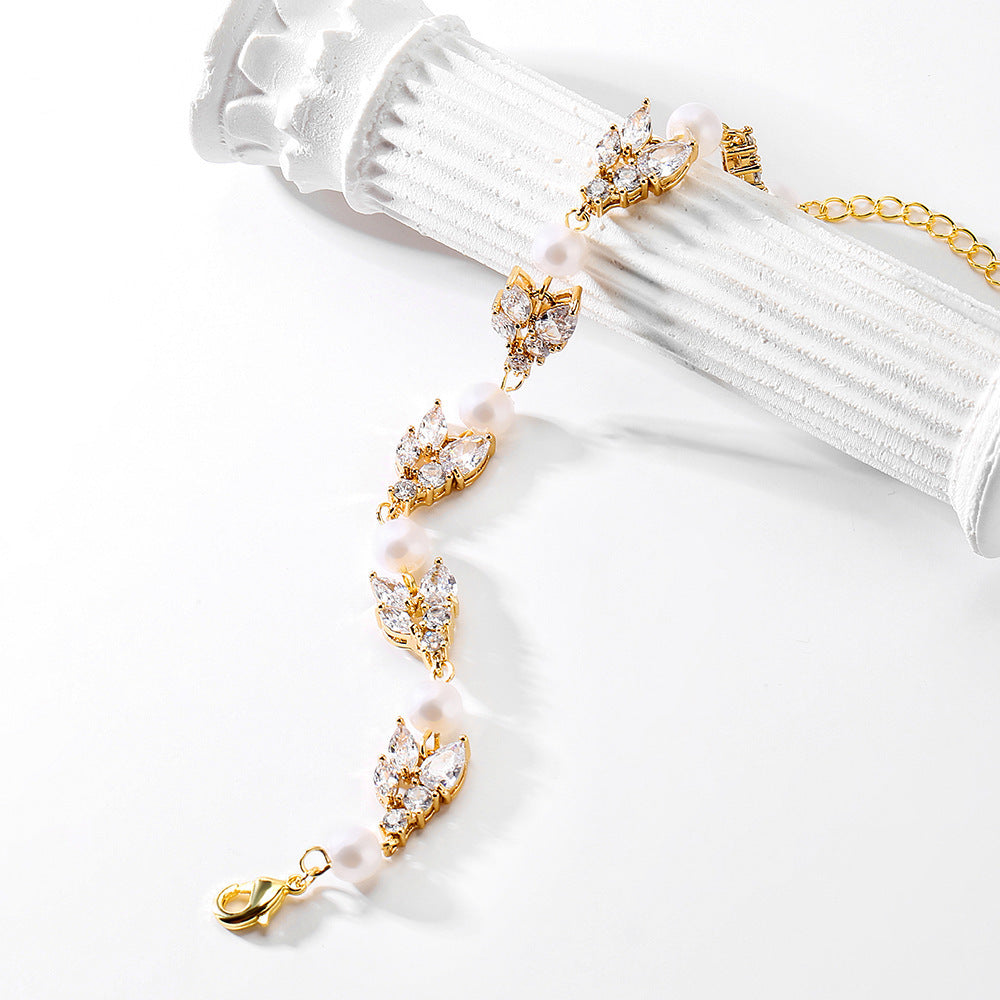 Pulseira Folhas de Luz