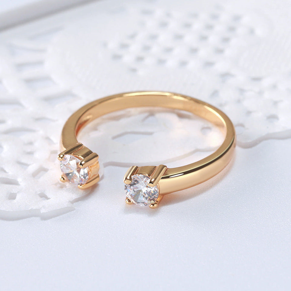 Ring with Cubic Zirconia