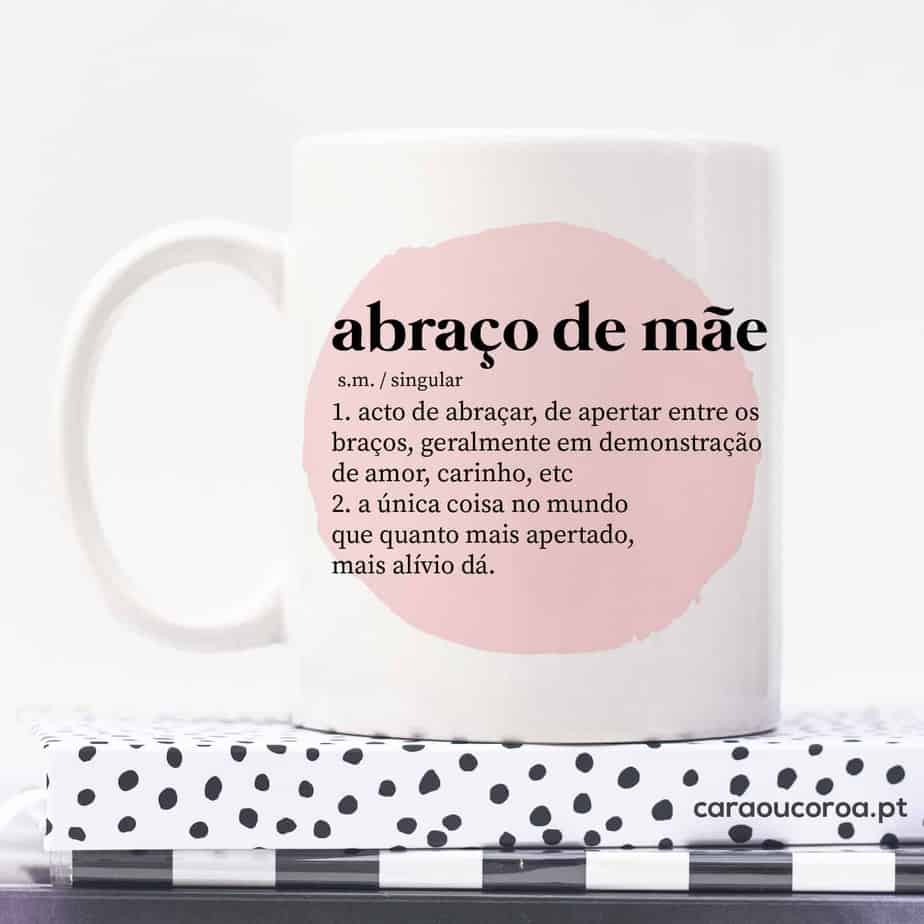 Caneca "Abraço de Mãe"