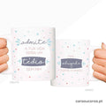 Caneca "Admite, a tua vida seria um tédio sem mim"