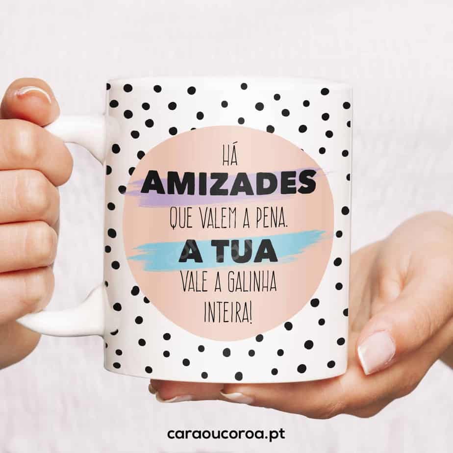 Caneca "Amizade Galinha"
