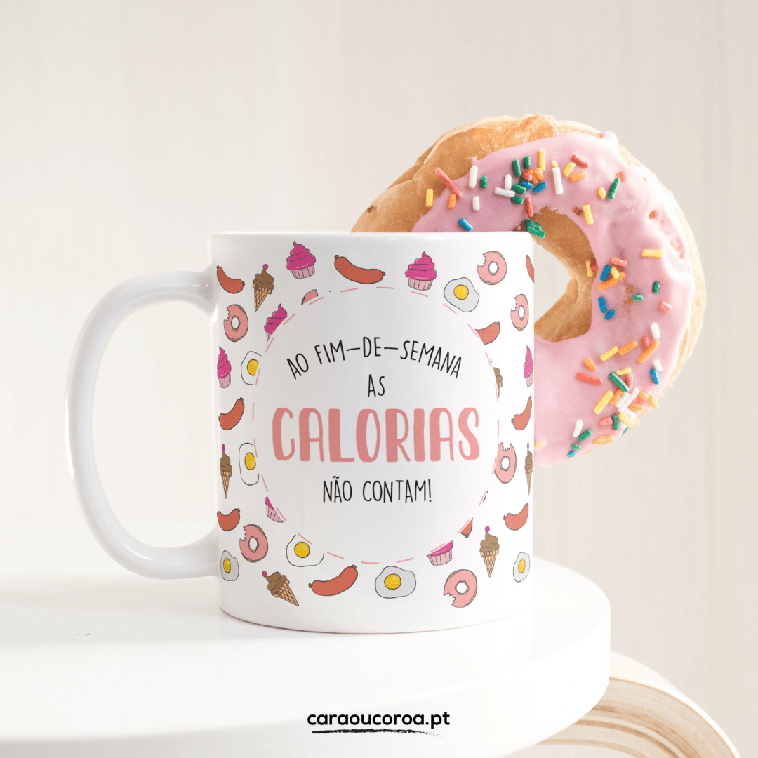Caneca "Calorias"