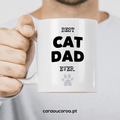 Caneca "Cat Dad"