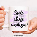 Caneca "Chefe e Amiga"