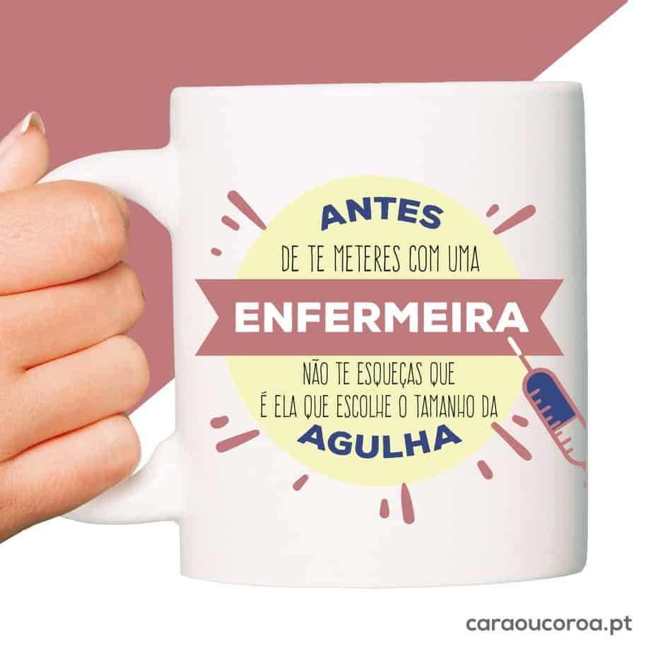 Caneca "Enfermeira/o & Agulhas"
