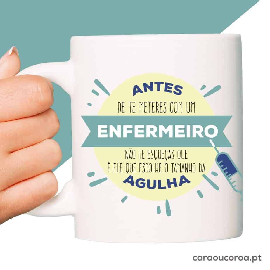 Caneca "Enfermeira/o & Agulhas"