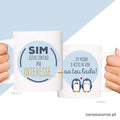 Caneca "Interesse Pinguins"