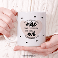 Caneca "Mãe Maravilhosa, Avó Fenomenal"
