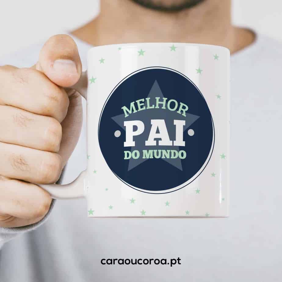 Caneca "Melhor Pai do Mundo"