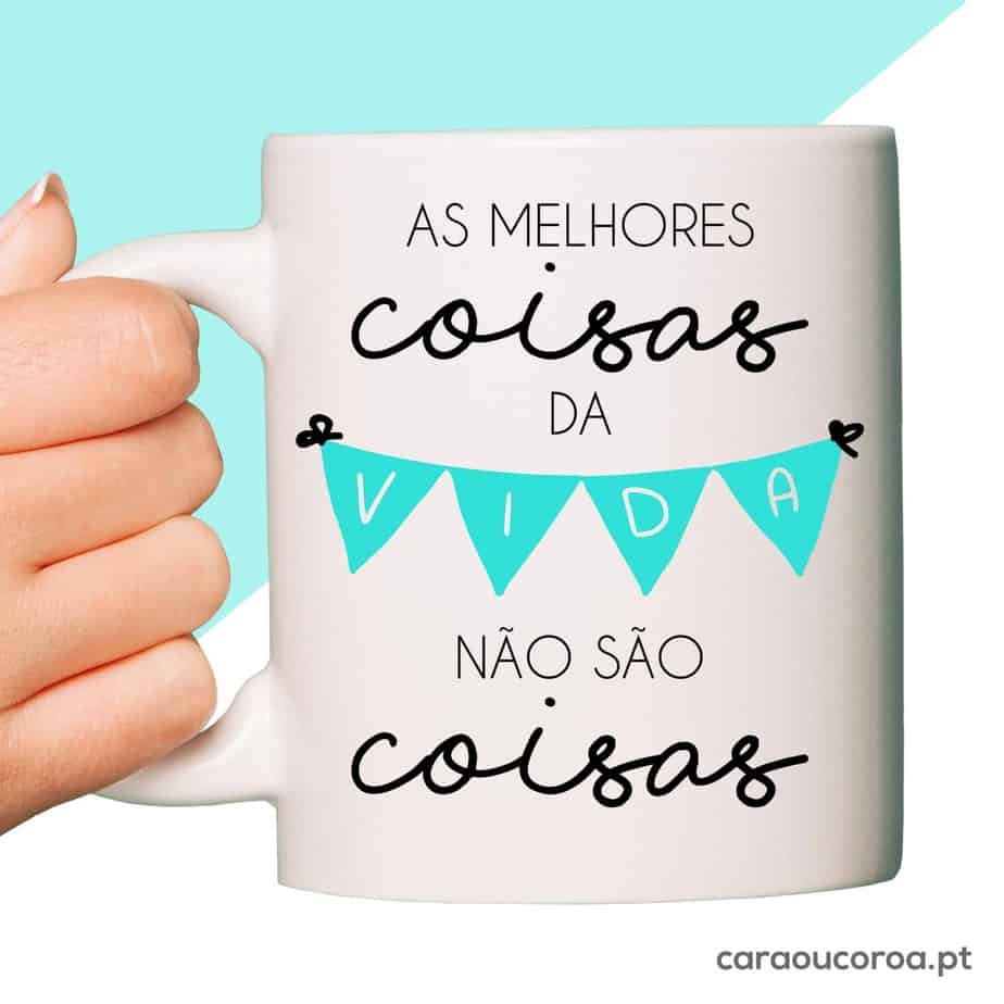 Caneca "Melhores Coisas da Vida"