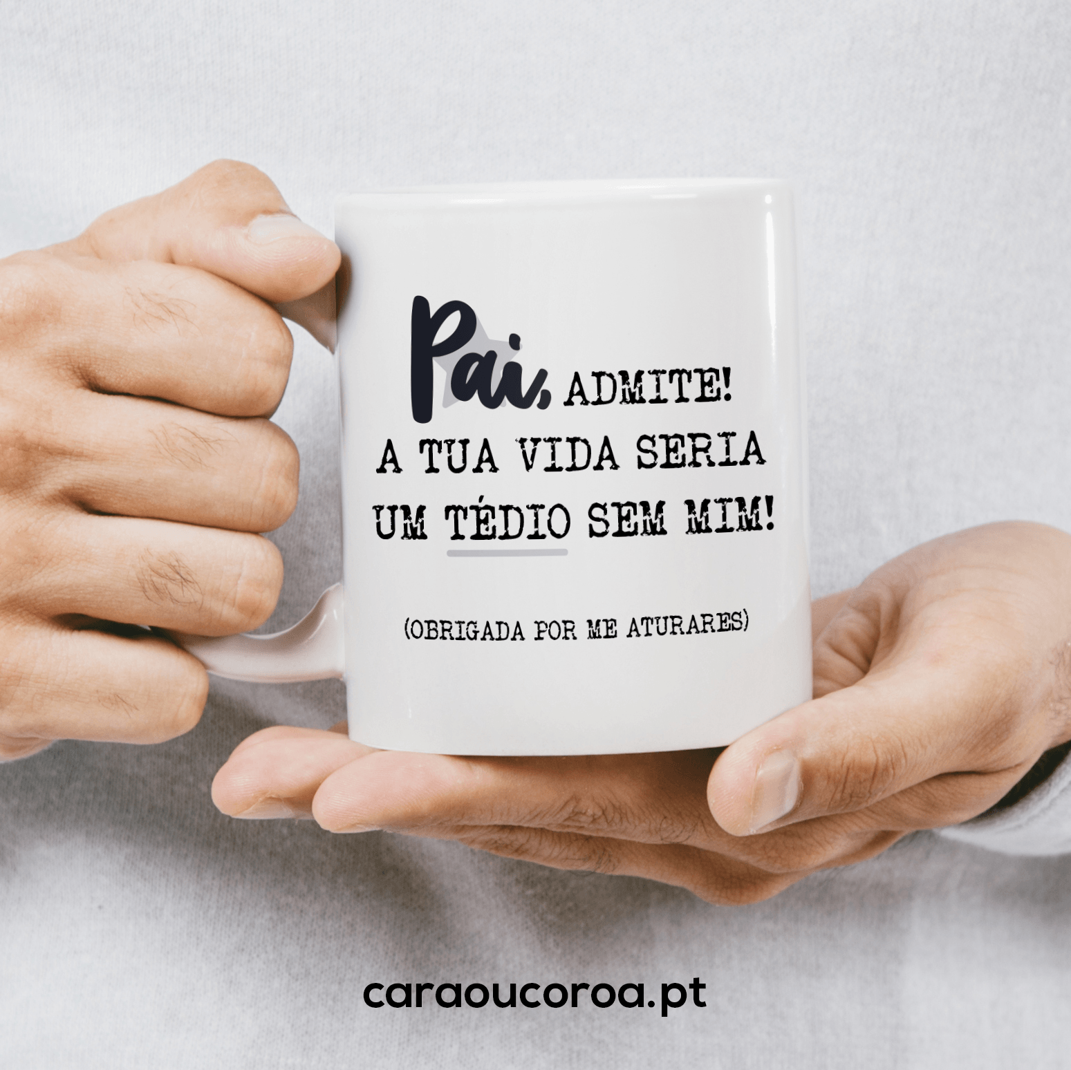 Caneca "Pai, Admite!"
