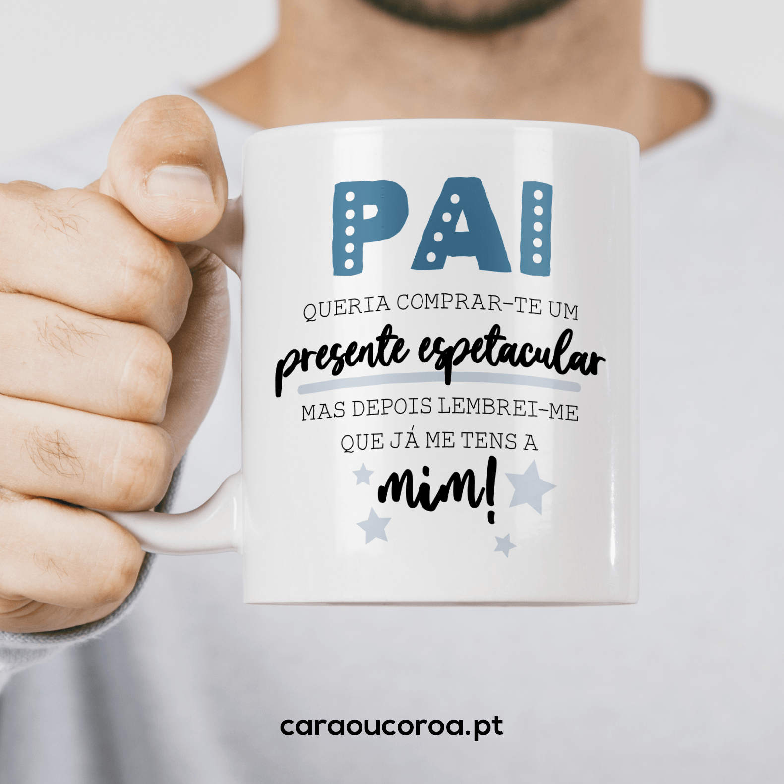 Caneca "Pai, presente espetacular"