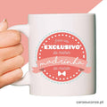 Caneca "Para Uso Exclusivo da Melhor Madrinha do Mundo"