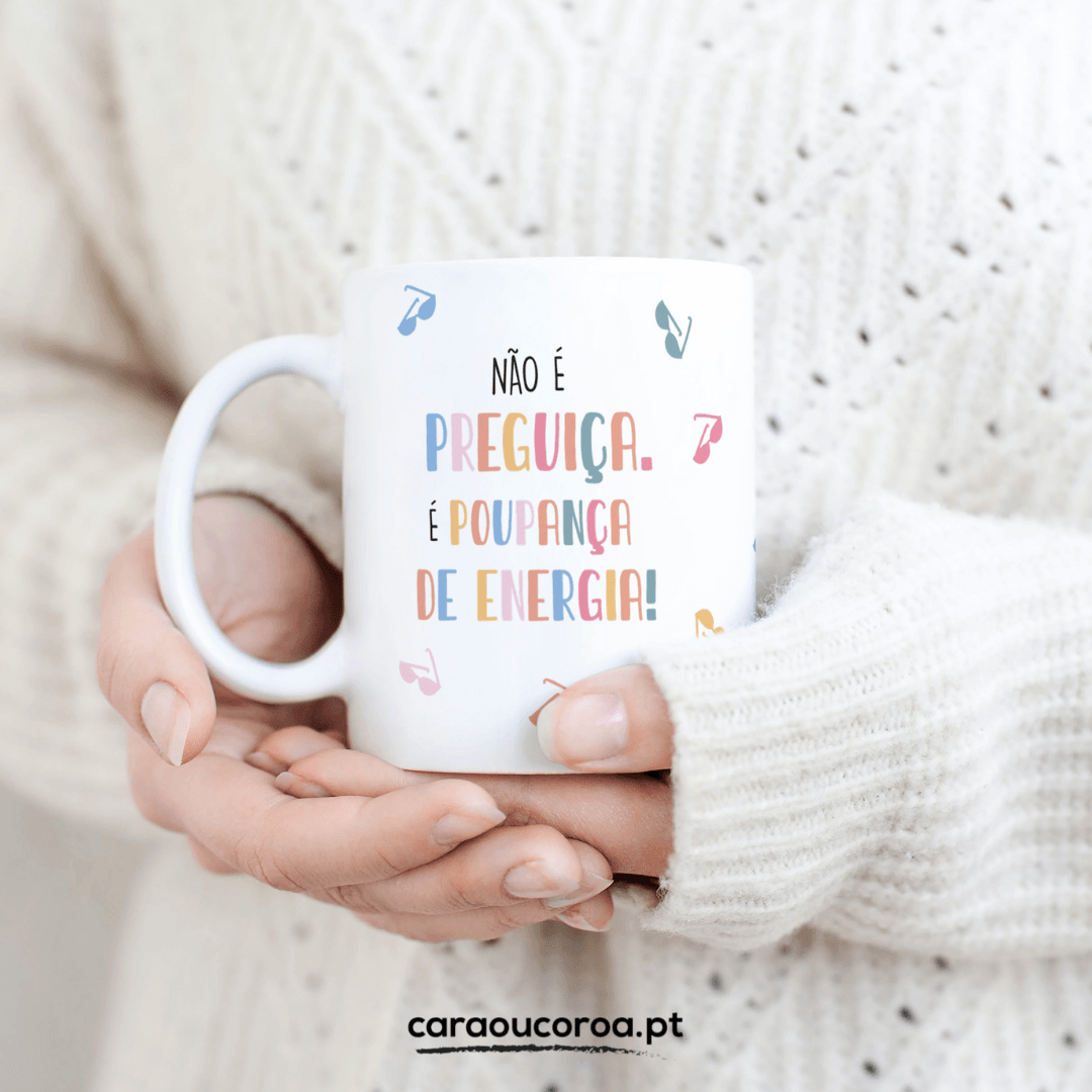 Caneca "Poupança de Energia"