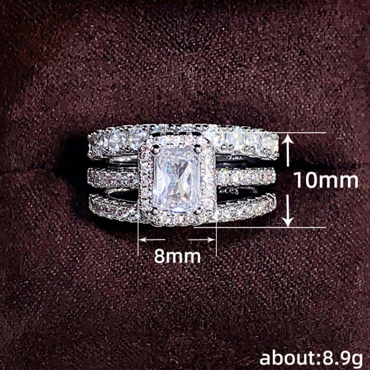 Ring with Cubic Zirconia